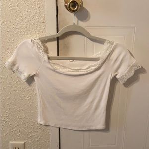 Off the shoulder top